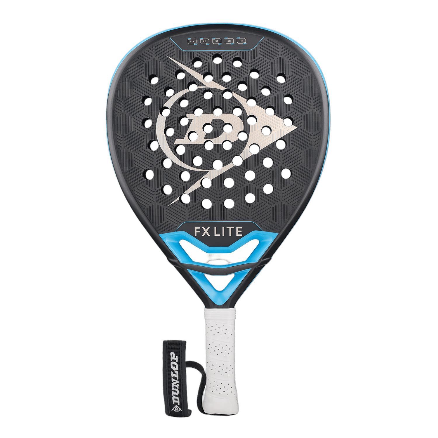 Dunlop FX LITE GUN METAL/CYAN/METALLIC SILVER