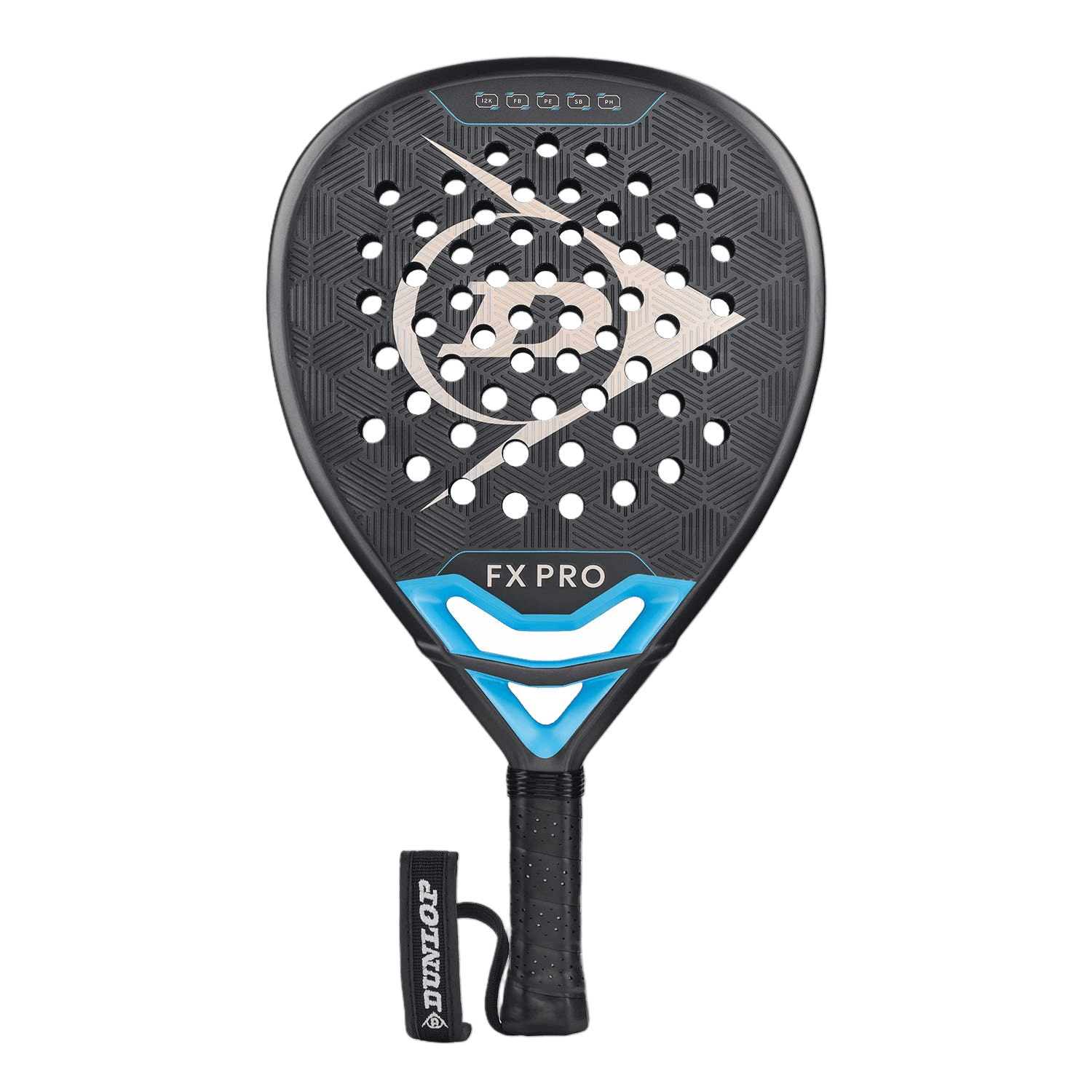 Dunlop FX PRO GUN METAL/CYAN/METALLIC SILVER