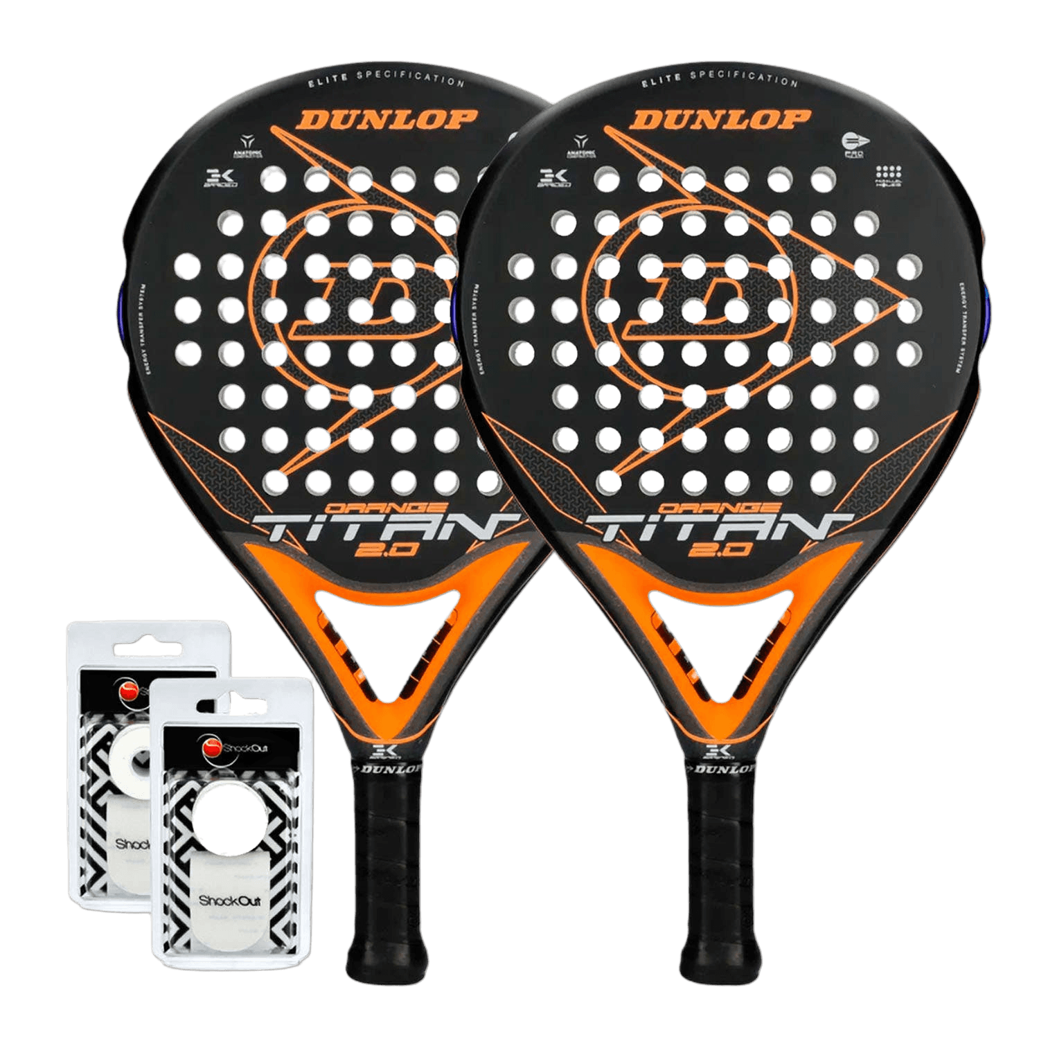Dunlop PACK DUNLOP DUO TITAN NARANJA 2