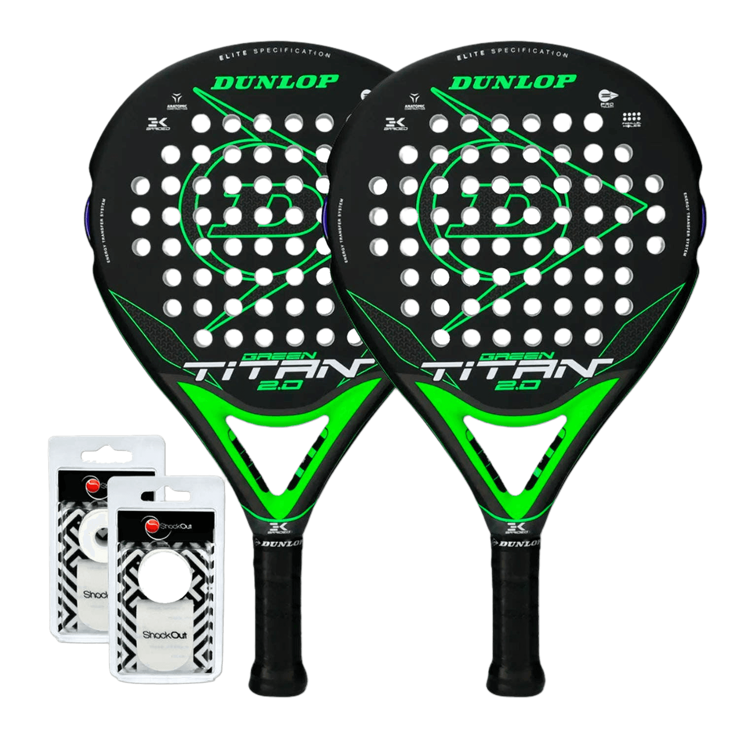 Dunlop PACK DUNLOP DUO TITAN VERDE 2
