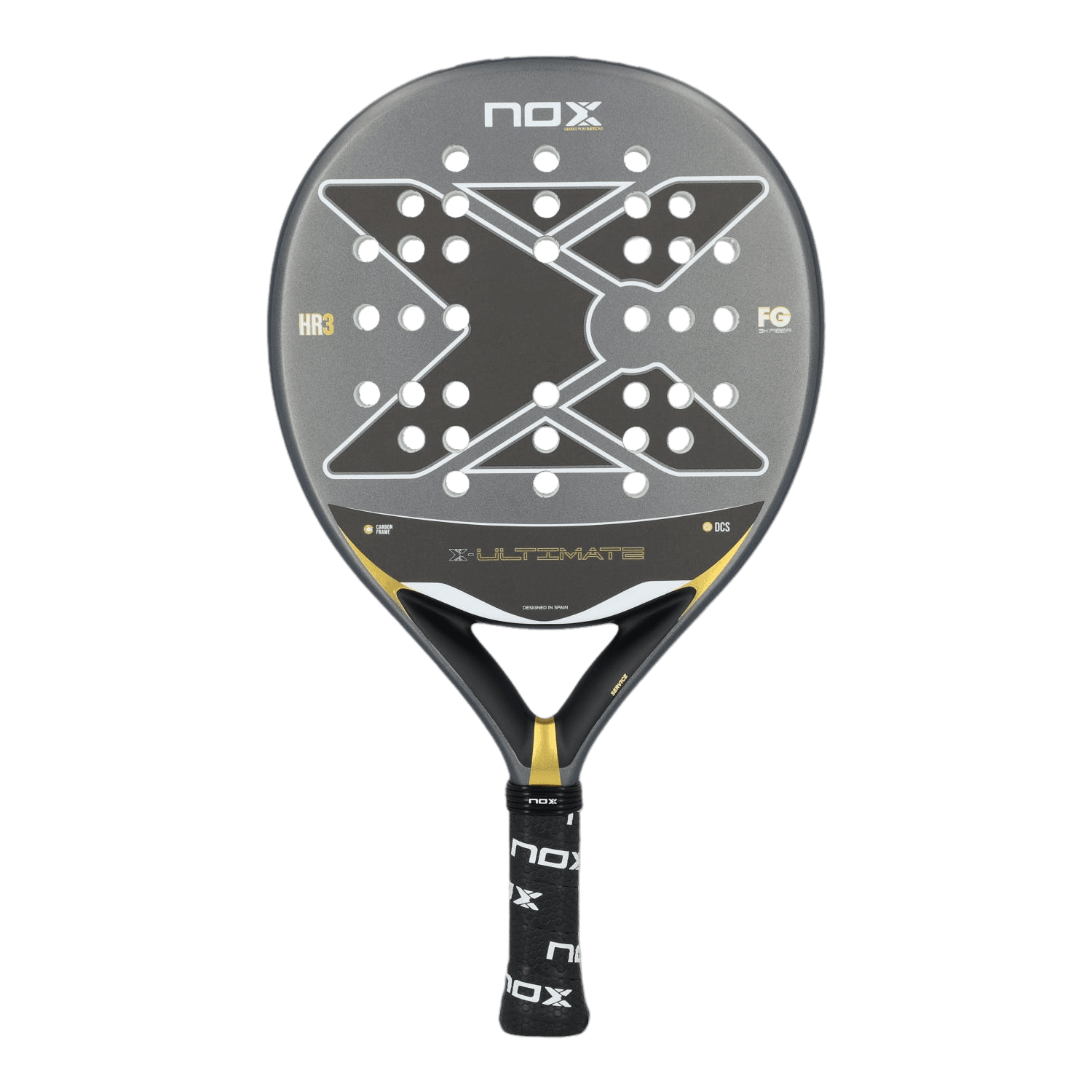 Nox ULTIMATE GRIS/DORADO