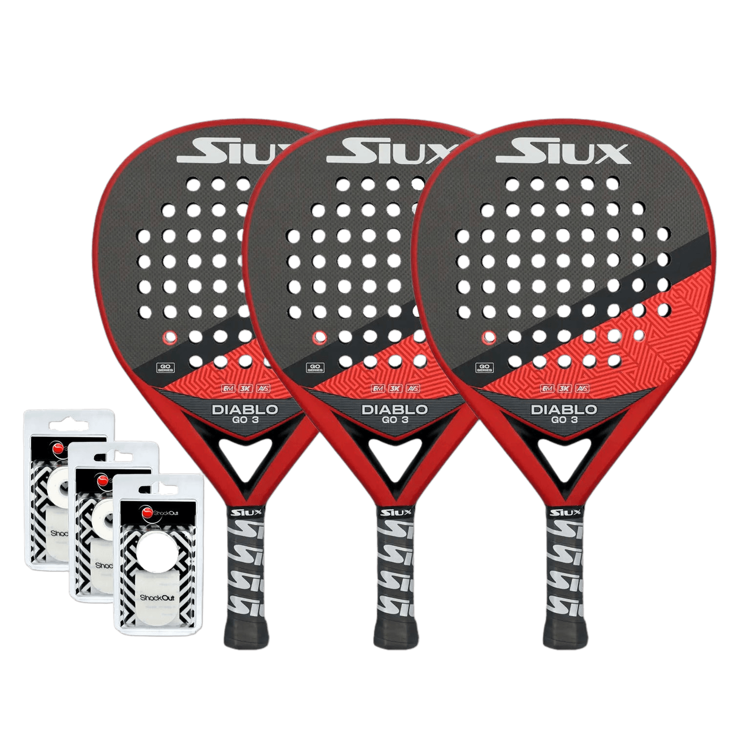 Siux PACK TRIO SIUX DIABLO GO 3